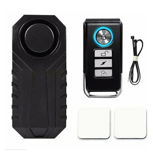 Security Anti Lost Wireless Remote Control Waterproof Vibration Detector Motorcycle Electric Bicycle Car Bike Alarm Sensor