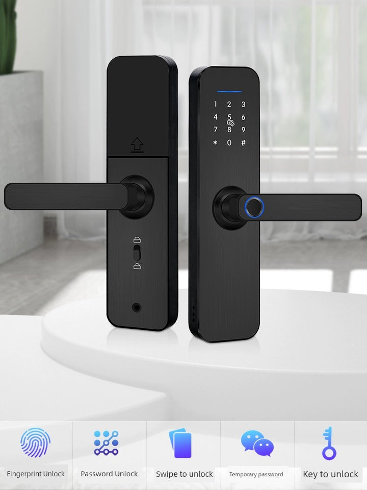 Inner Door Digital Room Remote Control Apartment Fingerprint Lock