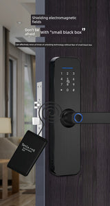 Inner Door Digital Room Remote Control Apartment Fingerprint Lock