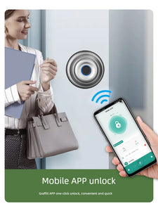 Spherical Room Door Office Neutral Fingerprint Lock