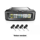 RV Tire Pressure Monitoring System, Tire Pressure Monitoring System With Solar Charging, TPMS With 4/6 Sensors And 4 Alarm Modes