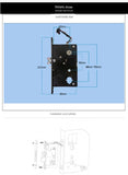 Cadoria Hotel Door Lock Card Lock Smart Magnetic Card Lock Electronic Inductive Lock Hotel Apartment B & B Card Lock