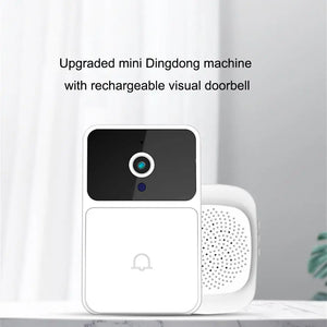 Smart Home Visual Doorbell Camera Convenient Smart Wifi Doorbell Easy-to-use Remote Access Wireless Wide-angle Lens Secure