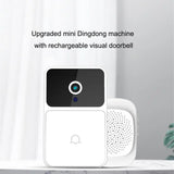 Smart Home Visual Doorbell Camera Convenient Smart Wifi Doorbell Easy-to-use Remote Access Wireless Wide-angle Lens Secure