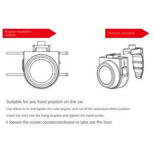 Wireless Bicycle Vibration Alarm USB Rechargeable Motorcycle Bike Alarm Remote Anti-Theft Bike Detector Alarm System