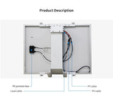 Camera Power   Energy System for  Security s  Kit Panel