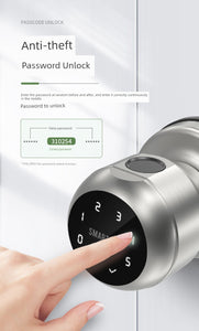 Spherical Room Door Office Neutral Fingerprint Lock