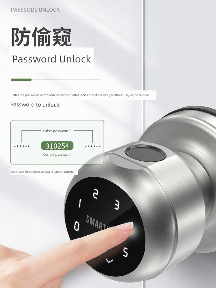 Spherical Room Door Office Neutral Fingerprint Lock