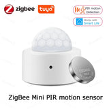 Tuya ZigBee PIR Motion Sensor Mini Infrared Human Body Presence Detector Smart Home Security Protection Alarm System Smart Life