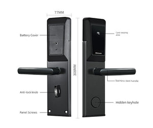 Cadoria Hotel Door Lock Card Lock Smart Magnetic Card Lock Electronic Inductive Lock Hotel Apartment B & B Card Lock