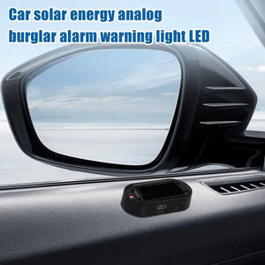 Anti Theft Car Alarm Solar Power LED Flashing Light Antitheft Alarm Systems Car Theft Light With USB Port For All Models Of Cars